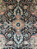 Jabari Kirman (9'07"x13'09") black/multicolor