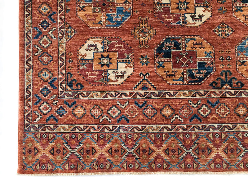 Ersari Bokhara (8'10"x12'04") rust, photo 2 of 12