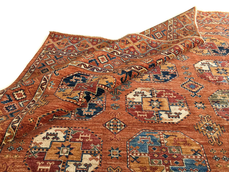 Ersari Bokhara (8'10"x12'04") rust, photo 9 of 12