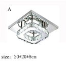 GobekUsa Crystal LED Ceiling Lights: Modern Luxury Indoor Lighting for Living Room & Aisles