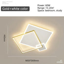 GobekUsa Black Gold LED Chandelier: Modern Smart Lighting for Living Dining Bedroom & Children's