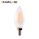 GobekUsa LED Flame Bulb E12 E14 C35 Retro Candle Filament 4W 6W Dimmable Warm White