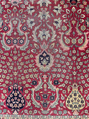 Antique Amritsar (10'00"x16'02") deep red