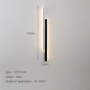 GobekUsa LED Black Wall Lamp for Modern Living Room, Bedroom, Bar & Corridor