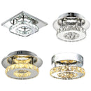 GobekUsa Crystal LED Ceiling Lights: Modern Luxury Indoor Lighting for Living Room & Aisles