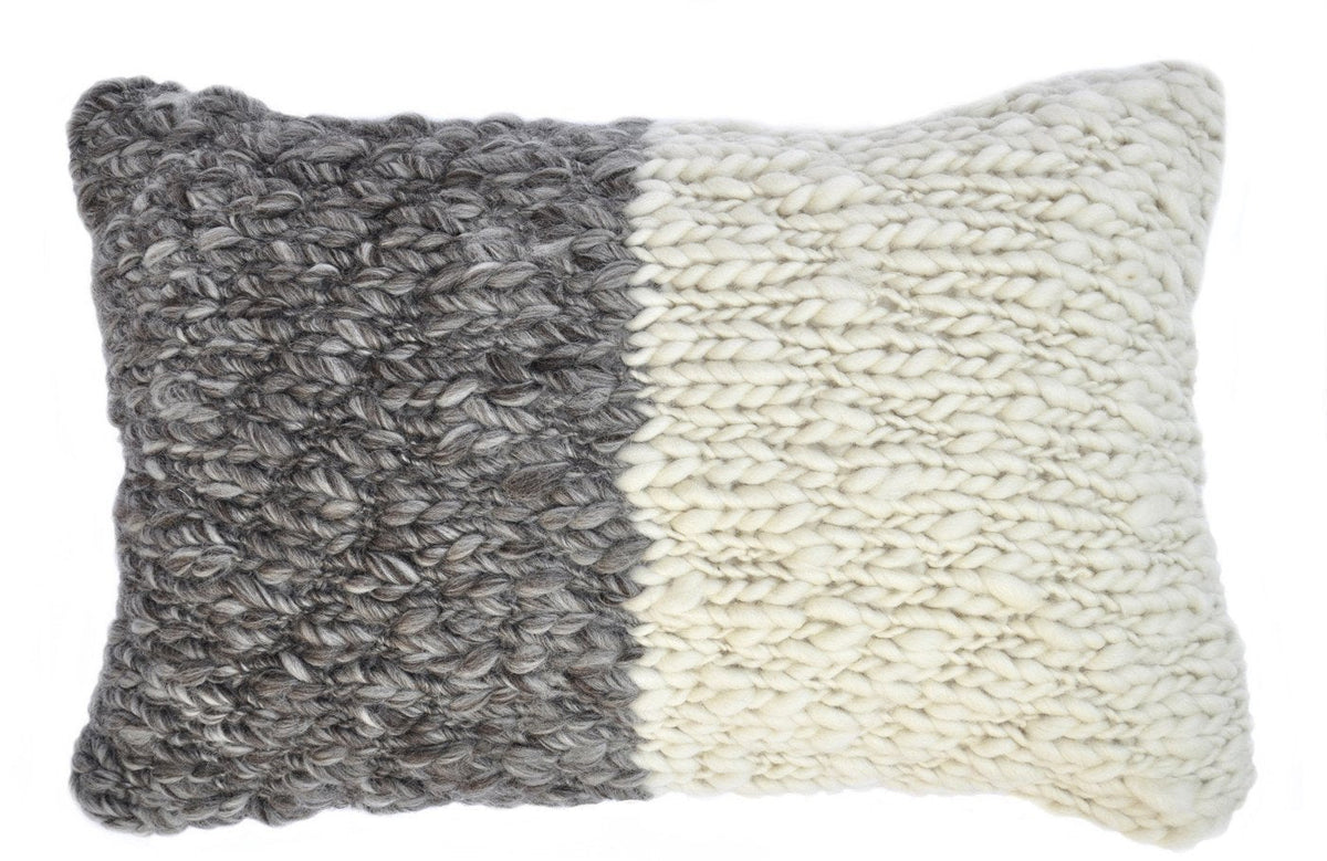 Jersey Bicolor Throw Pillow, photo 2 of 4
