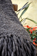 Flame Chunky Wool Blanket