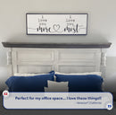 I Love You More I Love You Most Sign