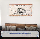 Rustic Horse Ranch Sign IV