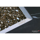 Elementi Plus - Varna Marble Porcelain Fire Table 60"