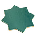 Turquoise Blue 7x7 Glossy Star Porcelain Tile (16 pack, 6.46 sq ft/case)