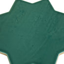 Turquoise Blue 7x7 Glossy Star Porcelain Tile (16 pack, 6.46 sq ft/case)