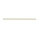 Pearl White 0.6x12 Glossy Porcelain Bullnose Tile Trim (10 pack, 0.5 sq ft/case) - Sample