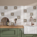 Pearl White 6x6 Glossy Square Porcelain Tile (19 pack, 4.65 sq ft/case)