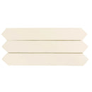 Pearl White 3x19 Glossy Picket Porcelain Tile (20 pack, 7.65 sq ft/case)