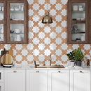 Terracotta 7x7 Matte Cross Porcelain Tile (16 pack, 5.6 sq ft/case)