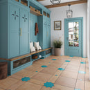 Turquoise Blue 2x2 Glossy Square Porcelain Tile (50 pack, 0.86 sq ft/case)