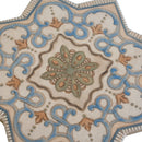 Terracotta Soft Gray-Blue 7x7 Matte Star Porcelain Tile (16 pack, 6.46 sq ft/case)