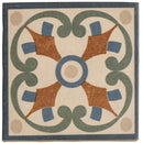 Terracotta Blue Green 6x6 Matte Square Porcelain Tile (19 pack, 4.65 sq ft/case)