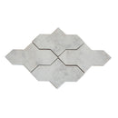 Beige 7x2.5 Matte Star Porcelain Tile (36 pack, 5.33 sq ft/case)
