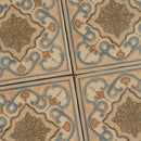 Taupe-blue Terracotta 6x6 Matte Square Porcelain Tile (19 pack, 4.65 sq ft/case)