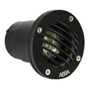 UNA06 Cast Aluminum 12V Low Voltage Round Grill LED In-ground Well Light IP65 Waterproof