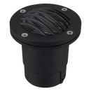 UNA06 Cast Aluminum 12V Low Voltage Round Grill LED In-ground Well Light IP65 Waterproof