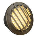 UNB01 Cast Brass 12V Low Voltage Grille Commercial PAR36 LED In-ground Well Light IP65 Waterproof