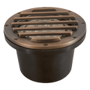 UNB01 Cast Brass 12V Low Voltage Grille Commercial PAR36 LED In-ground Well Light IP65 Waterproof