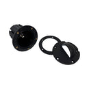 UNB02 Cast Brass 12V Low Voltage Half Moon Round LED In-ground Well Light IP65 Waterproof