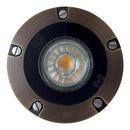 UNB04 Cast Brass 12V Low Voltage Round LED In-Ground Well Light IP65 Waterproof