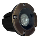 UNB04 Cast Brass 12V Low Voltage Round LED In-Ground Well Light IP65 Waterproof