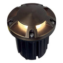 UNB07 Cast Brass 12V Low Voltage Round Multi-Directional LED In-ground Well Light IP65 Waterproof