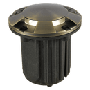 UNB07 Cast Brass 12V Low Voltage Round Multi-Directional LED In-ground Well Light IP65 Waterproof