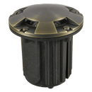 UNB07 Cast Brass 12V Low Voltage Round Multi-Directional LED In-ground Well Light IP65 Waterproof