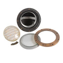 UNB08 Cast Brass 12V Low Voltage Commercial PAR36 LED In-ground Well Light IP65 Waterproof by Kings Outdoor Lighting
