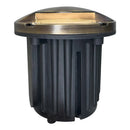 UNB09 Cast Brass Round Mono-Directional 12V Low Voltage LED In-ground Light