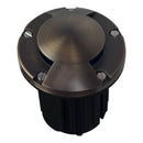 UNB10 Cast Brass Round Bi-Directional 12V Low Voltage LED In-ground Well Light