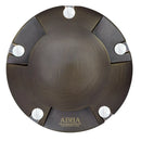 UNB11 Cast Brass Round Tri-Directional 12V Low Voltage LED In-ground Light