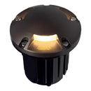 UNB11 Cast Brass Round Tri-Directional 12V Low Voltage LED In-ground Light