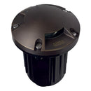 UNB11 Cast Brass Round Tri-Directional 12V Low Voltage LED In-ground Light