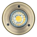 UNB12 Cast Brass 12V Low Voltage Round LED In-ground Well Light IP65 Waterproof