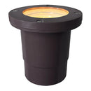 UNF07 Fiber Glass 12V Low Voltage Round LED In-ground Well Light IP65 Waterproof