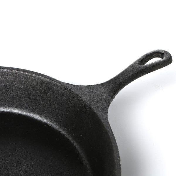 Pre-Seasoned Cast Iron 14-inch Round Skillet, photo 2 of 4