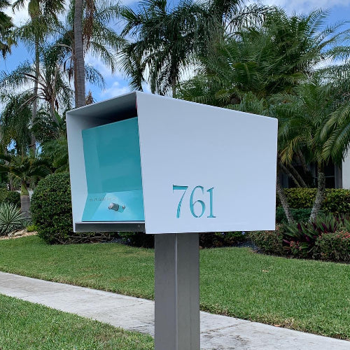 The Original UptownBox in ARCTIC WHITE - Modern Mailbox