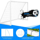 6 x 4 Feet Soccer Goal with Strong UPVC Frame by LJGDeals