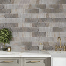 Light Brown 4x13 Matte Brick Porcelain Tile (31 pack, 12.034 sq ft/case) by Apollo Tile