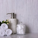 White 4x13 Matte Brick Porcelain Tile (31 pack, 12.034 sq ft/case)