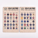 US Flag Sticky Pins