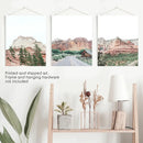 US National Park Wall Art. Zion, Sedona, Capitol Reef Torrey by Wall Art Set